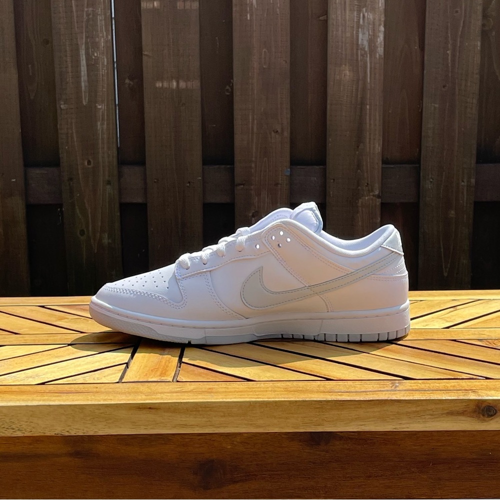 Nike Dunk Low Pure Platinum Shoes Size 9.5 Men’s - Picture 6 of 11